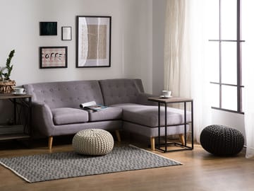 Sidebord Troy - Taupe - Møbler - Bord - Avlastningsbord - Lampebord & sidebord