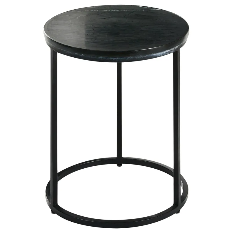 Sidebord Tyrell, Svart marmor