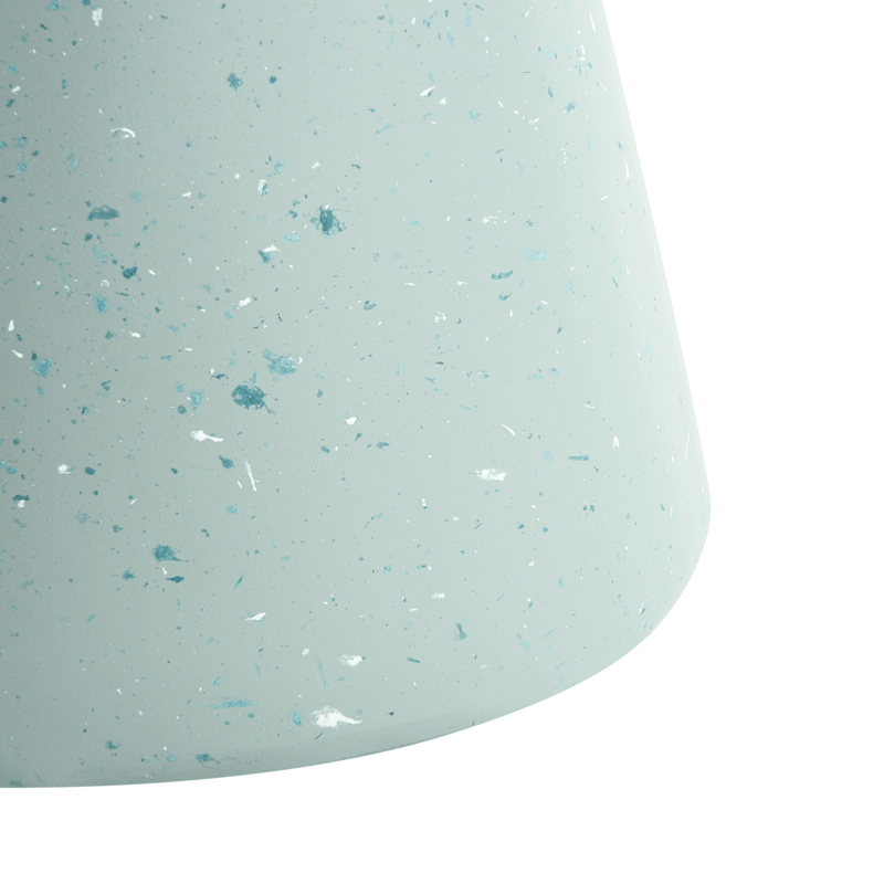 Sidebord utendørs Mincio 45 cm terrazzoeffekt - Grønn - Hagemøbler - Balkong - Balkongmøbler - Balkongbord