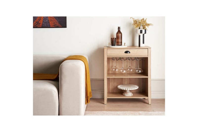 Sidebord Walkerston Lyst tre - Lyst tre - Møbler - Bord - Avlastningsbord - Lampebord & sidebord