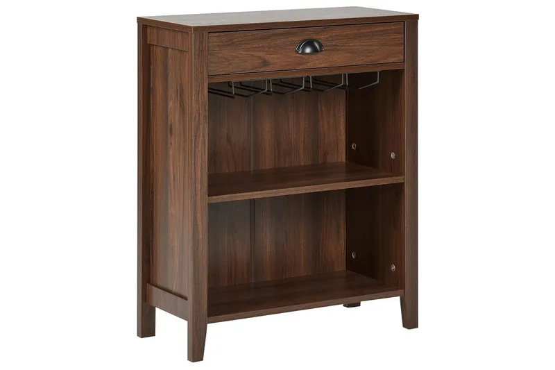 Sidebord Walkerston Mørkt tre - Mørkt tre - Møbler - Bord - Avlastningsbord - Lampebord & sidebord