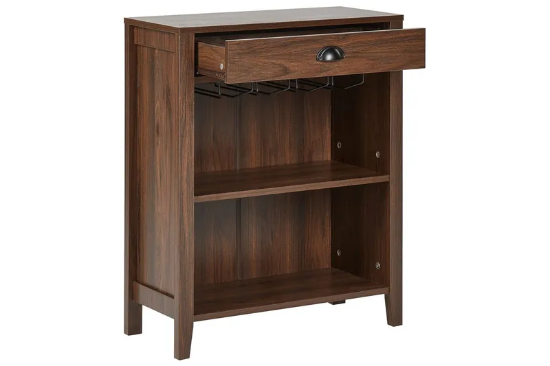 Sidebord Walkerston Mørkt tre - Mørkt tre - Møbler - Bord - Avlastningsbord - Lampebord & sidebord