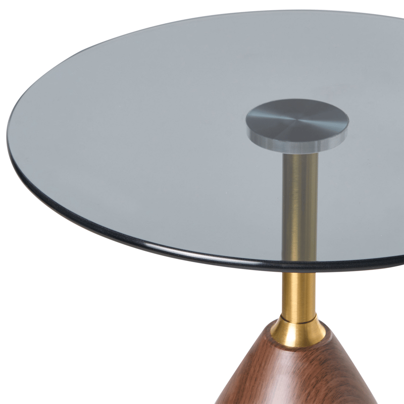 Sidebord Wallis - Brun/svart - Møbler - Bord - Avlastningsbord - Lampebord & sidebord
