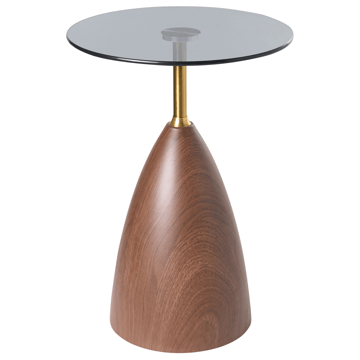 Sidebord Wallis - Brun/svart - Møbler - Bord - Avlastningsbord - Lampebord & sidebord