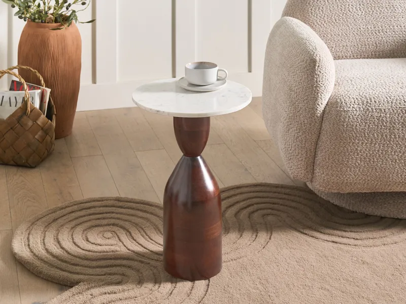 Sidebord Wallula - Brun - Møbler - Bord - Avlastningsbord - Lampebord & sidebord
