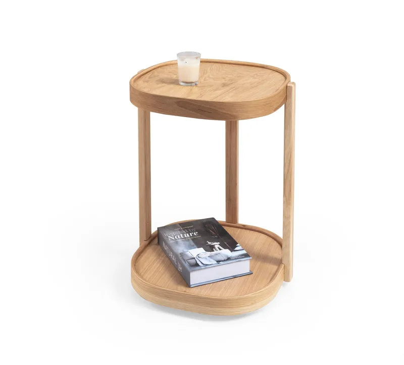 Sidebord Wallxpert Milan C (42 x 58 x 42 cm) eik, Eik
