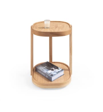 Sidebord Wallxpert Milan C (42 x 58 x 42 cm) eik - Eik - Møbler - Bord - Avlastningsbord - Lampebord & sidebord
