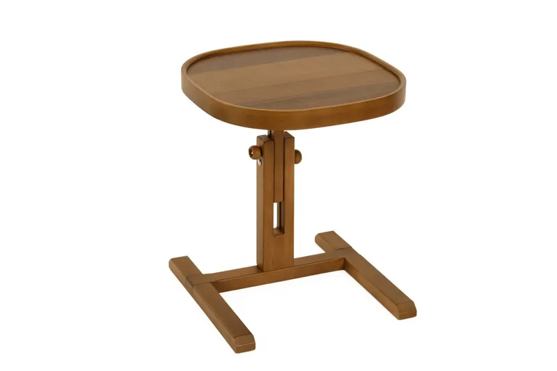 Sidebord Wallxpert Opus Kare (42 x 43 x 42 cm) Valnøtt, Valnøtt