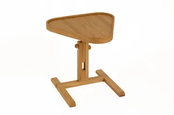 Sidebord Wallxpert Opus Ucgen (46 x 43 x 46 cm) Eik - Eik - Møbler - Bord - Avlastningsbord - Lampebord & sidebord