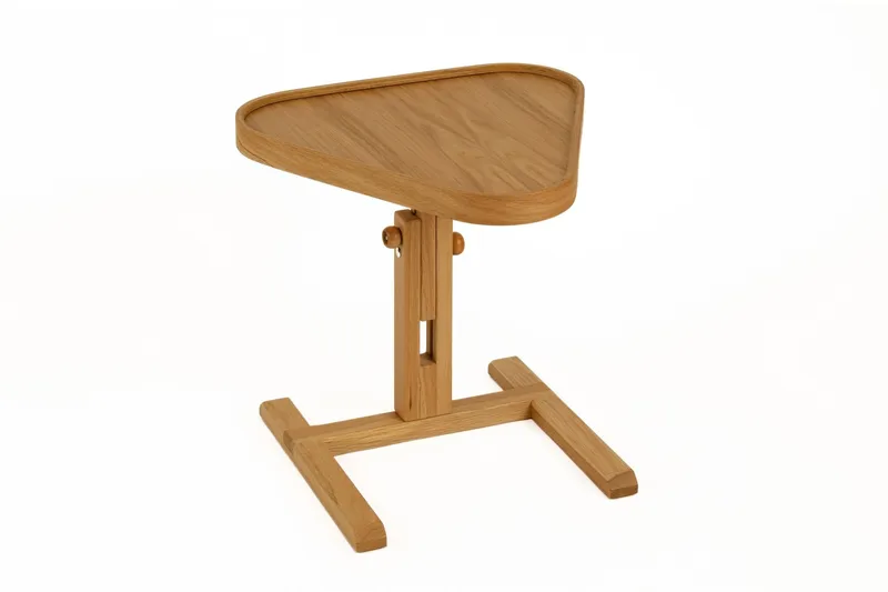 Sidebord Wallxpert Opus Ucgen (46 x 43 x 46 cm) Eik, Eik
