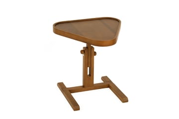 Sidebord Wallxpert Opus Ucgen (46 x 43 x 46 cm) Valnøtt - Valnøtt - Møbler - Bord - Avlastningsbord - Lampebord & sidebord