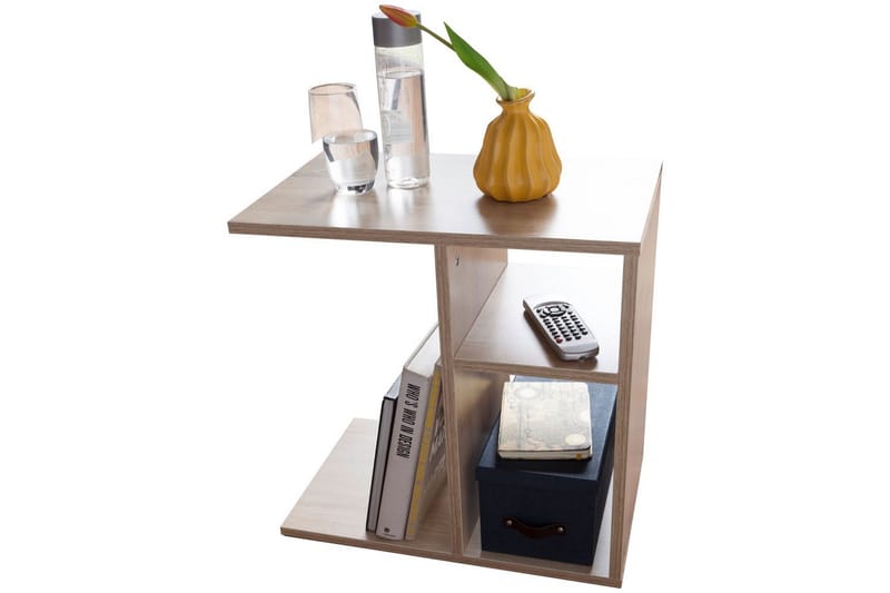 Sidebord Wohnling foliert sponplate 50 cm, moderne loftstil Sonoma - Sonoma - Møbler - Bord - Avlastningsbord - Lampebord & sidebord