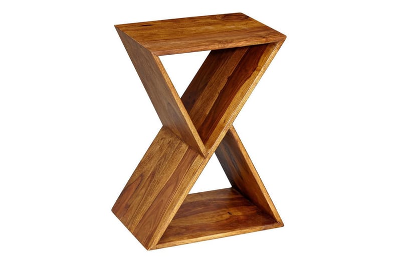 Sidebord Wohnling Heltre X-form med lagringsplass landstil - Møbler - Bord - Avlastningsbord - Lampebord & sidebord