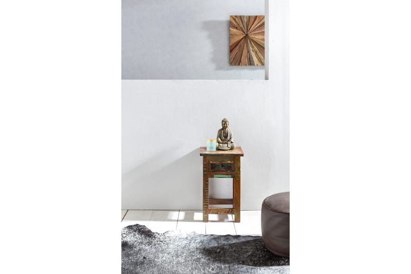 Sidebord Wohnling Massivt resirkulert treverk Kolkutta skuff industriell - Møbler - Bord - Avlastningsbord - Lampebord & sidebord