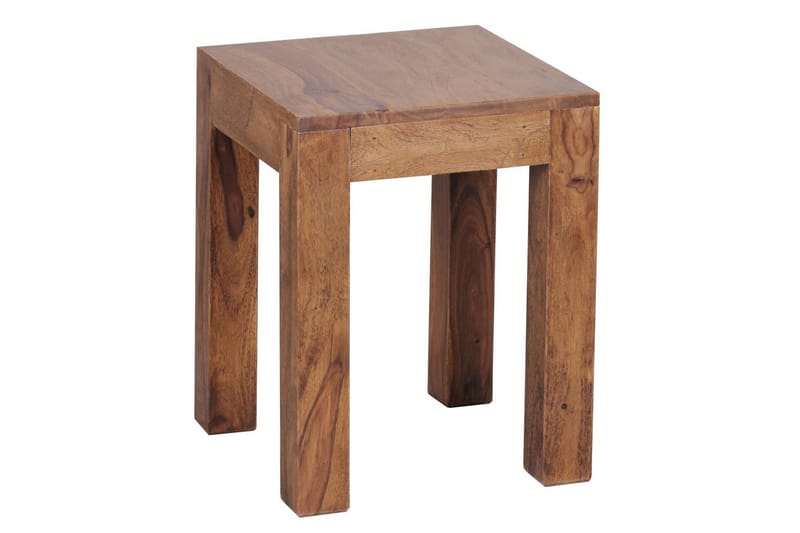 Sidebord Wohnling massivt tre 35x35cm med trebente bein, landlig stil Rosentre - Rosentre - Møbler - Bord - Avlastningsbord - Lampebord & sidebord