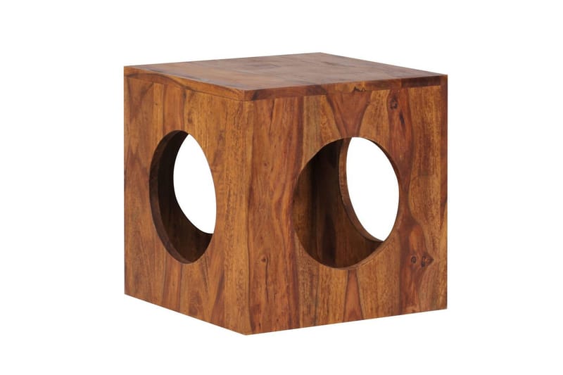 Sidebord Wohnling Massivt treverk kube lagringsplass landlig hus - Møbler - Bord - Avlastningsbord - Lampebord & sidebord