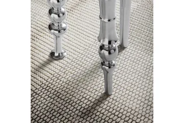 Sidebord Wohnling Metall Rund 44 cm med 3 Forskjellige Ben Moderne - Møbler - Bord - Avlastningsbord - Lampebord & sidebord