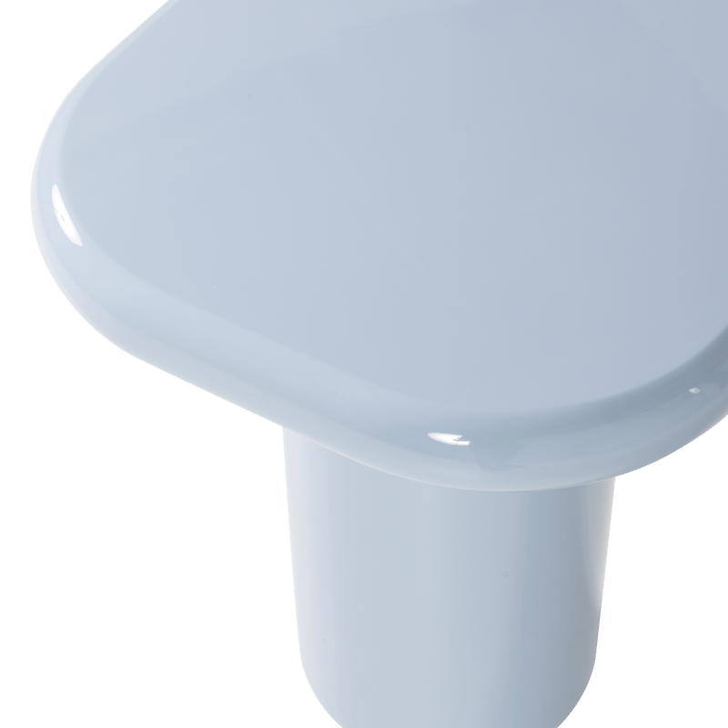 Sidebord Zava 50 cm - Lys blå - Møbler - Bord - Avlastningsbord - Lampebord & sidebord