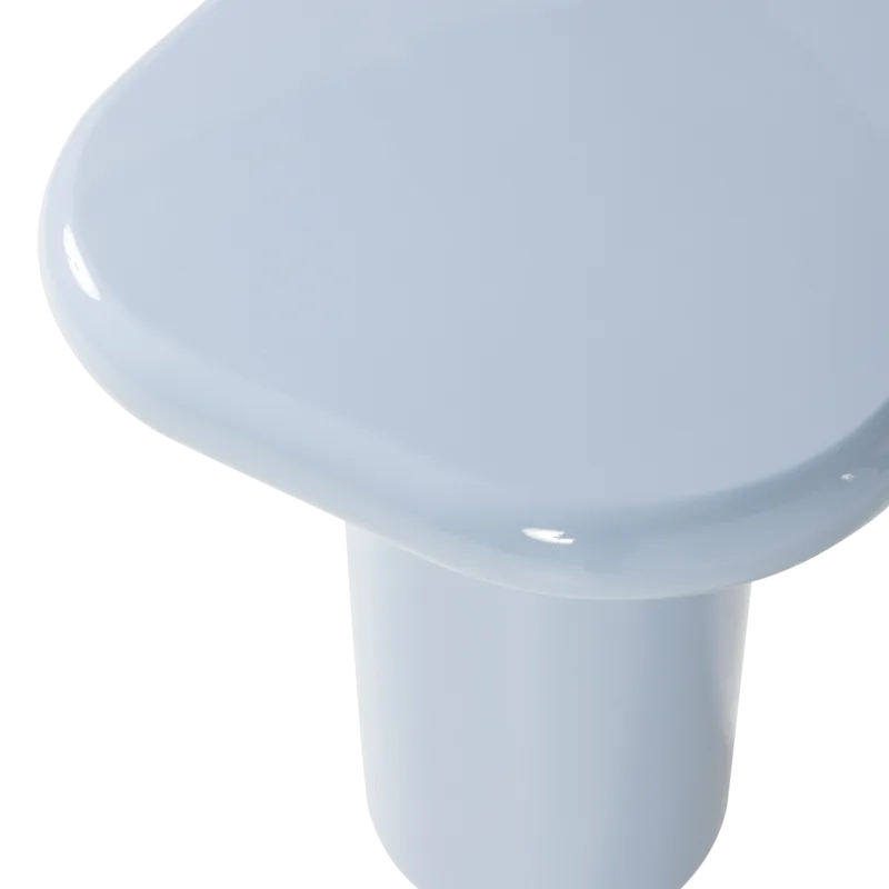 Sidebord Zava 50 cm - Lys blå - Møbler - Bord - Avlastningsbord - Lampebord & sidebord