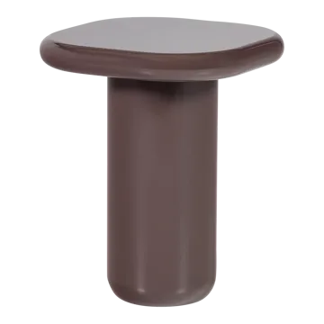 Sidebord Zava 50 cm - Mørkebrun - Møbler - Bord - Avlastningsbord - Lampebord & sidebord