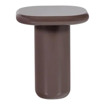 Sidebord Zava 50 cm - Mørkebrun - Møbler - Bord - Avlastningsbord - Lampebord & sidebord