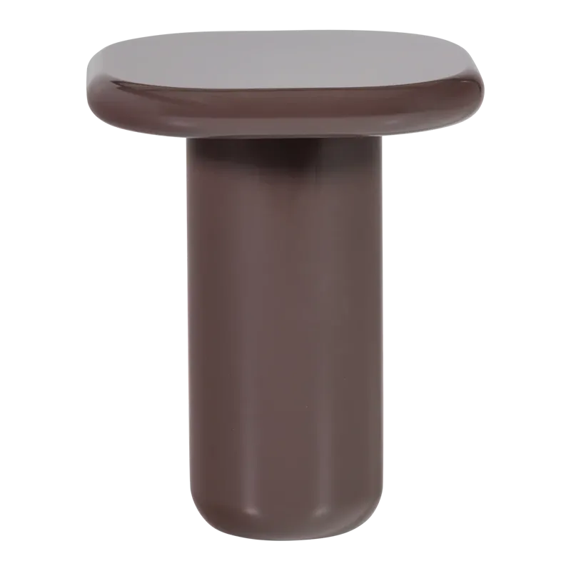 Sidebord Zava 50 cm - Mørkebrun - Møbler - Bord - Avlastningsbord - Lampebord & sidebord