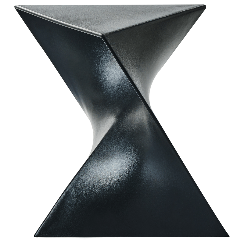 Sidebord Pecos 40x40 cm - Svart - Møbler - Bord - Avlastningsbord - Lampebord & sidebord