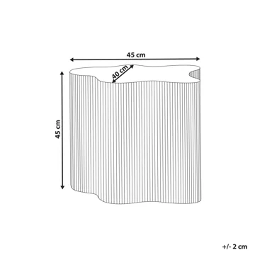 Sidebord Perry - Svart - Møbler - Bord - Avlastningsbord - Lampebord & sidebord