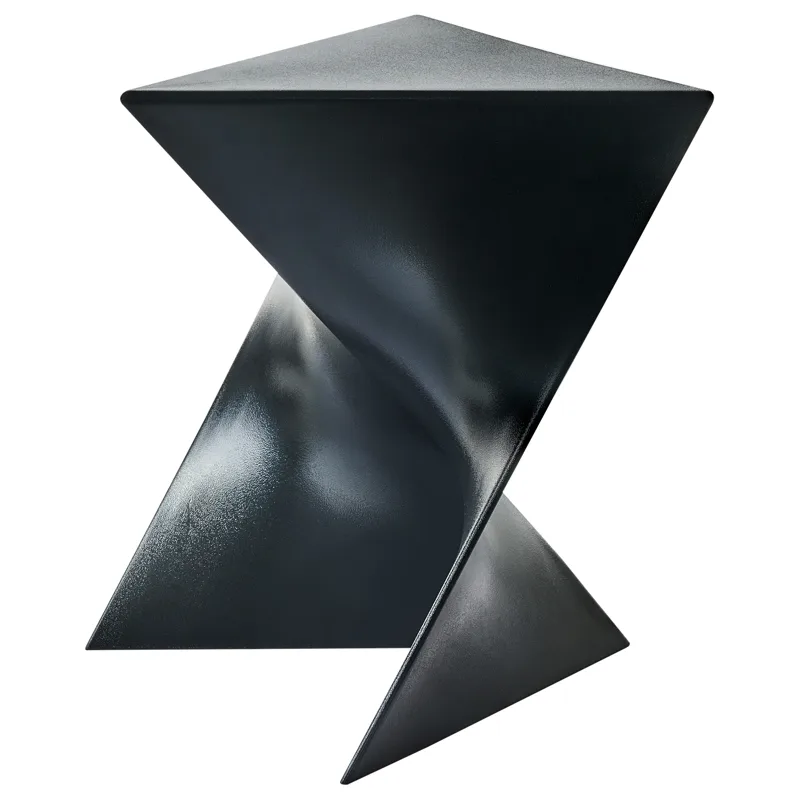 Sidebord Pecos 40x40 cm, Svart