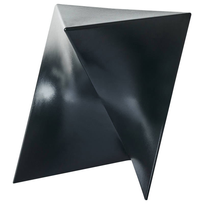 Sidebord Pecos 40x40 cm - Svart - Møbler - Bord - Avlastningsbord - Lampebord & sidebord