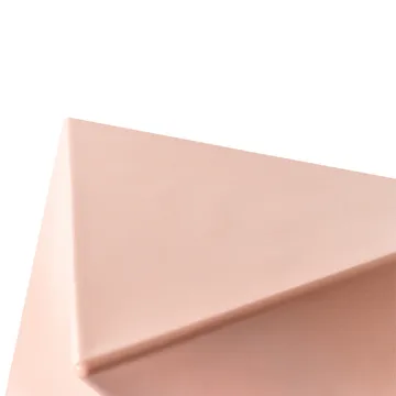Sidebord Pecos 40x40 cm - Pastellrosa - Møbler - Bord - Avlastningsbord - Lampebord & sidebord