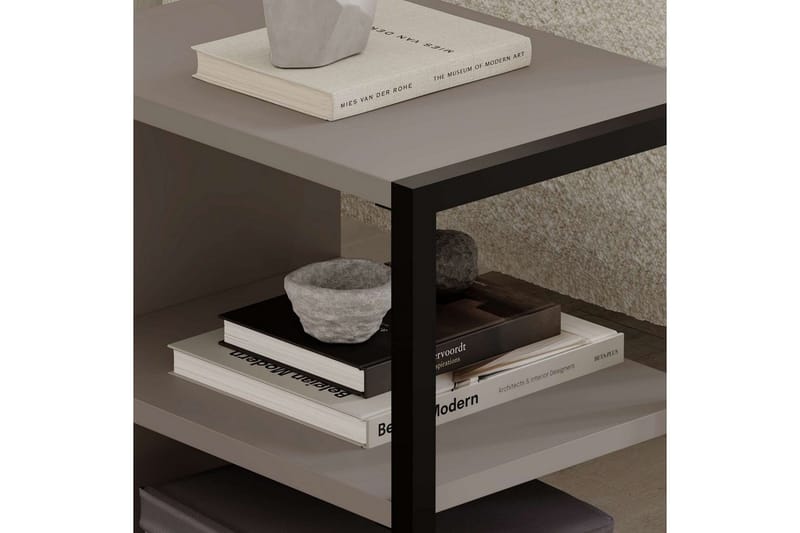 Sidebordsett Echo Lys mokka - Lys mokka - Møbler - Bord - Avlastningsbord - Lampebord & sidebord