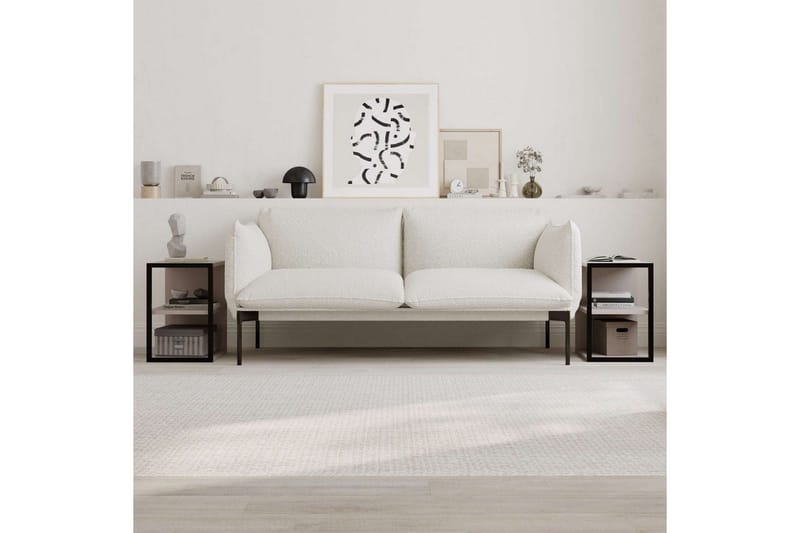 Sidebordsett Echo Lys mokka - Lys mokka - Møbler - Bord - Avlastningsbord - Lampebord & sidebord