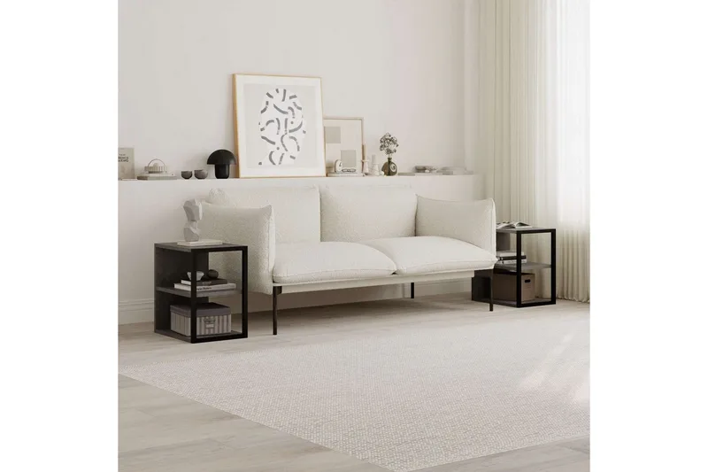 Sidebordsett Echo Retro Grå - Retro Grå - Møbler - Bord - Avlastningsbord - Lampebord & sidebord