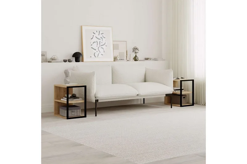 Sidebordsett Echo Sudamaleik - Sudamaleik - Møbler - Bord - Avlastningsbord - Lampebord & sidebord