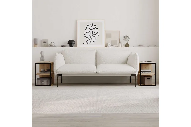 Sidebordsett Echo Sudamaleik - Sudamaleik - Møbler - Bord - Avlastningsbord - Lampebord & sidebord