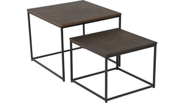 Sidebordsett Kapelvej Firkant Montert - Brun - Møbler - Bord - Avlastningsbord - Settbord