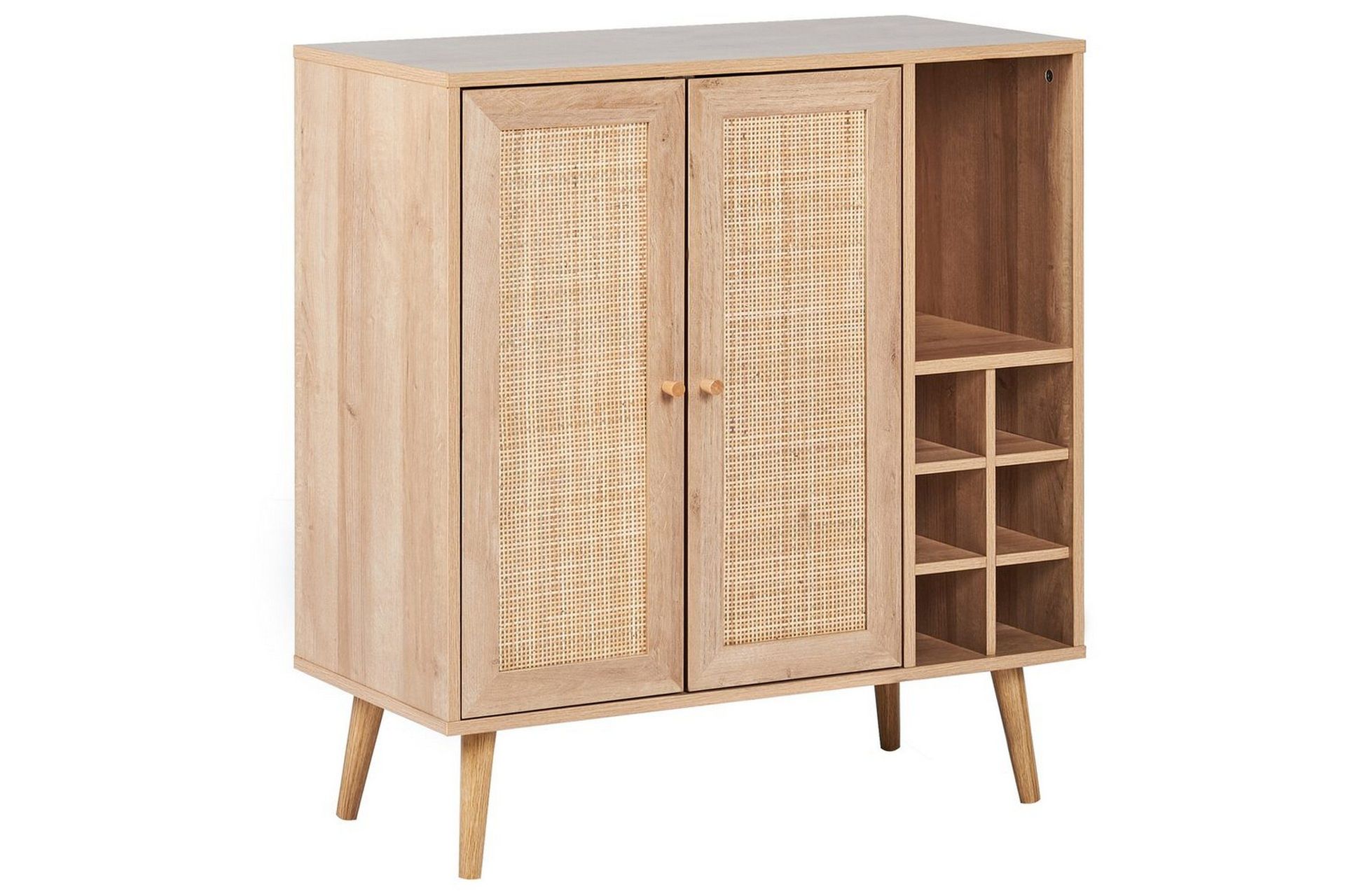 Sidobord Brun -