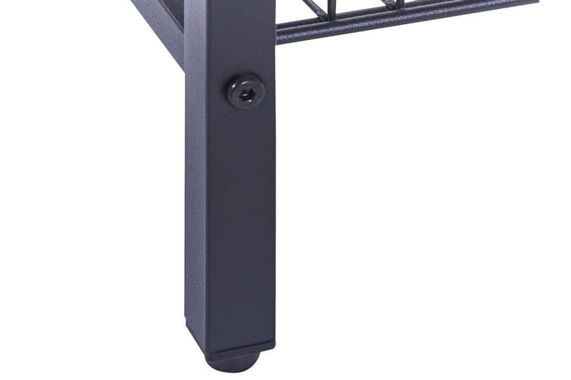 Sidobord mörkt trä med svart KENNER Black||Dark wood - Møbler - Bord - Avlastningsbord - Lampebord & sidebord