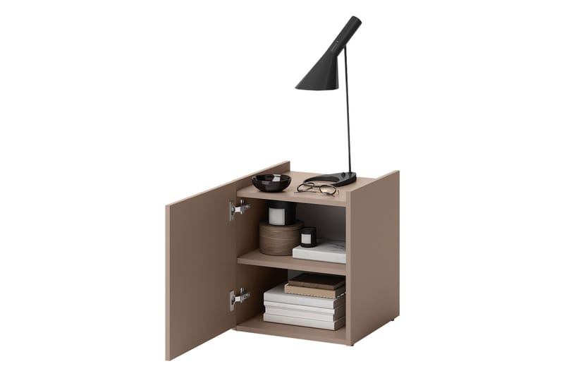 Sigmana Nattbord 42 cm - Brun - Møbler - Bord - Avlastningsbord - Sengebord & nattbord