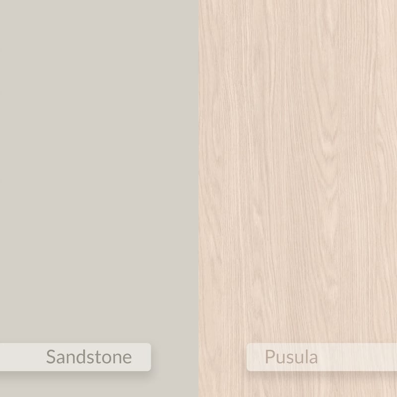 Silena Nattbord 40 cm - Sandstein - Møbler - Bord - Avlastningsbord - Sengebord & nattbord