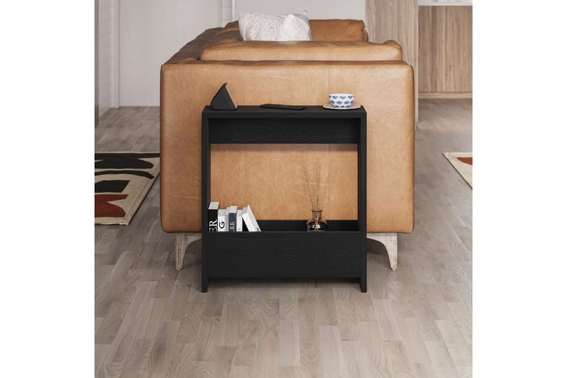 Simpi Sidebord 55 cm Black - Svart - Møbler - Bord - Avlastningsbord - Lampebord & sidebord