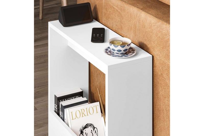 Simpi Sidebord 55 cm White - Hvit - Møbler - Bord - Avlastningsbord - Lampebord & sidebord