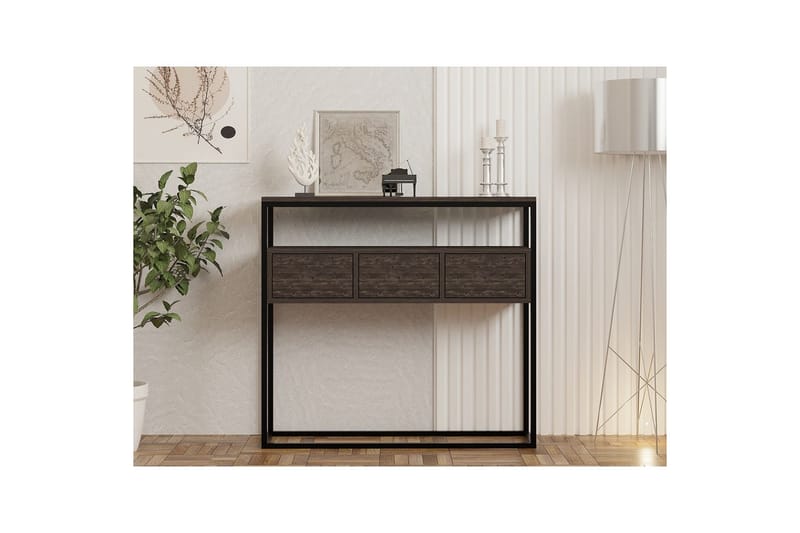Skinke konsollbord 100 cm - Grafittgrå - Møbler - Bord - Avlastningsbord - Gangbord