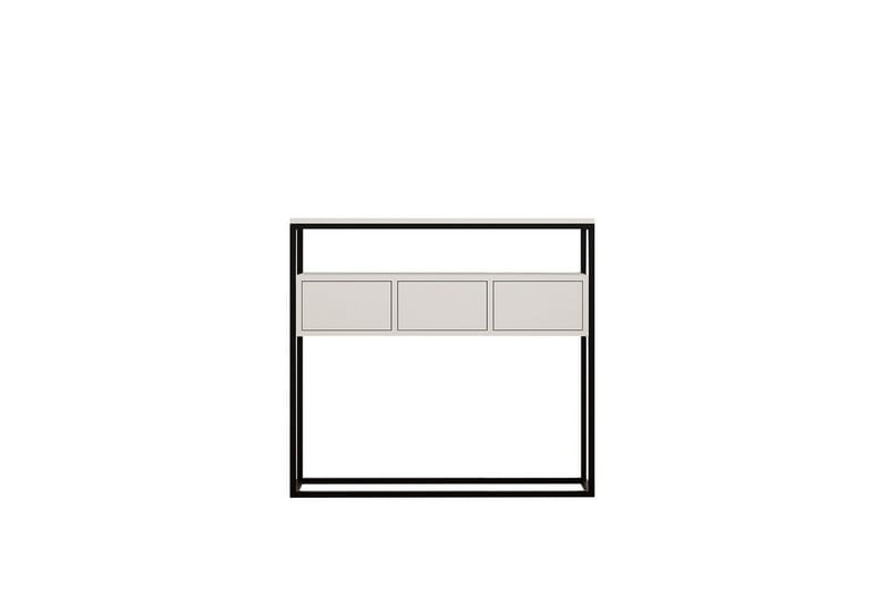 Skinke konsollbord 100 cm - Hvit - Møbler - Bord - Avlastningsbord - Gangbord