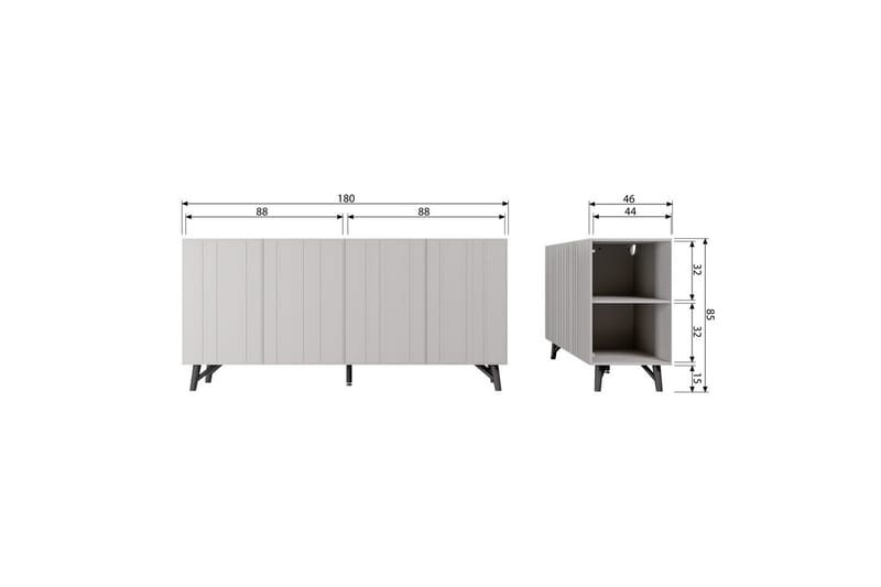 Skjenk Miller - Møbler - Bord - Avlastningsbord - Gangbord