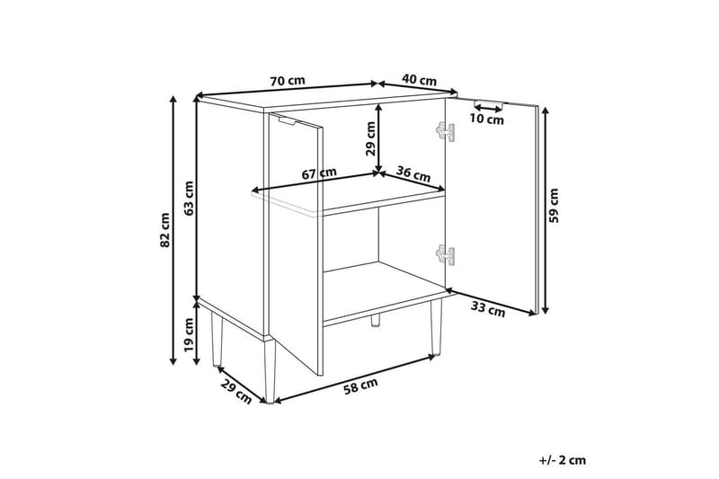 Skjenk Soho - Oppbevaring - Oppbevaringsmøbler - Sideboard & skjenker
