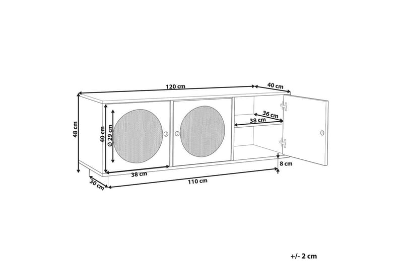 Skjenk Uyuni - Oppbevaring - Oppbevaringsmøbler - Sideboard & skjenker