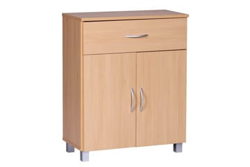 Skjenk Wohnling Foliert sponplate 60 x 75 cm 2 dører 1 skuff Moderne stil - Oppbevaring - Oppbevaringsmøbler - Sideboard & skjenker