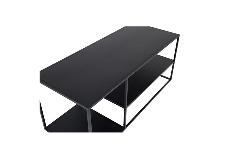 Sofabord Staal - Svart, 120x50x50 - Møbler - Bord - Avlastningsbord - Gangbord